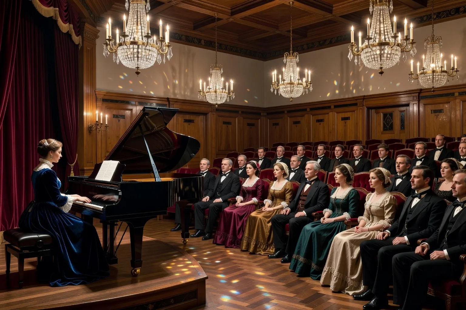 Partitions et heritage musical de Clara Schumann et Fanny Mendelssohn