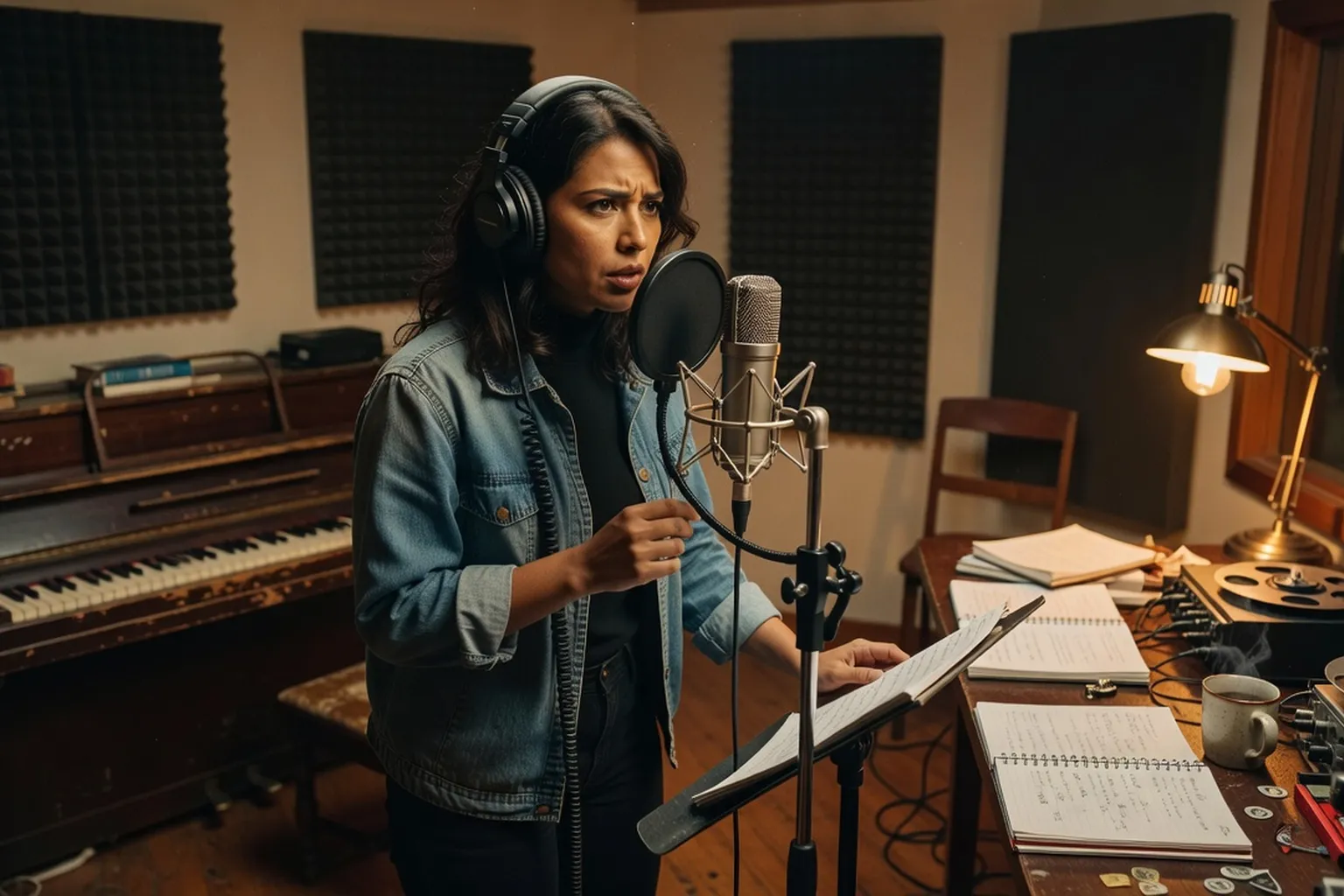 Releve des voix feminines de la chanson française contemporaine
