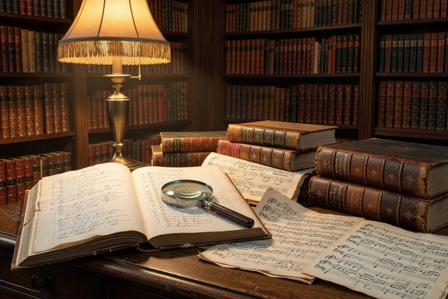 Partition manuscrite d'une compositrice française du XIXe siècle