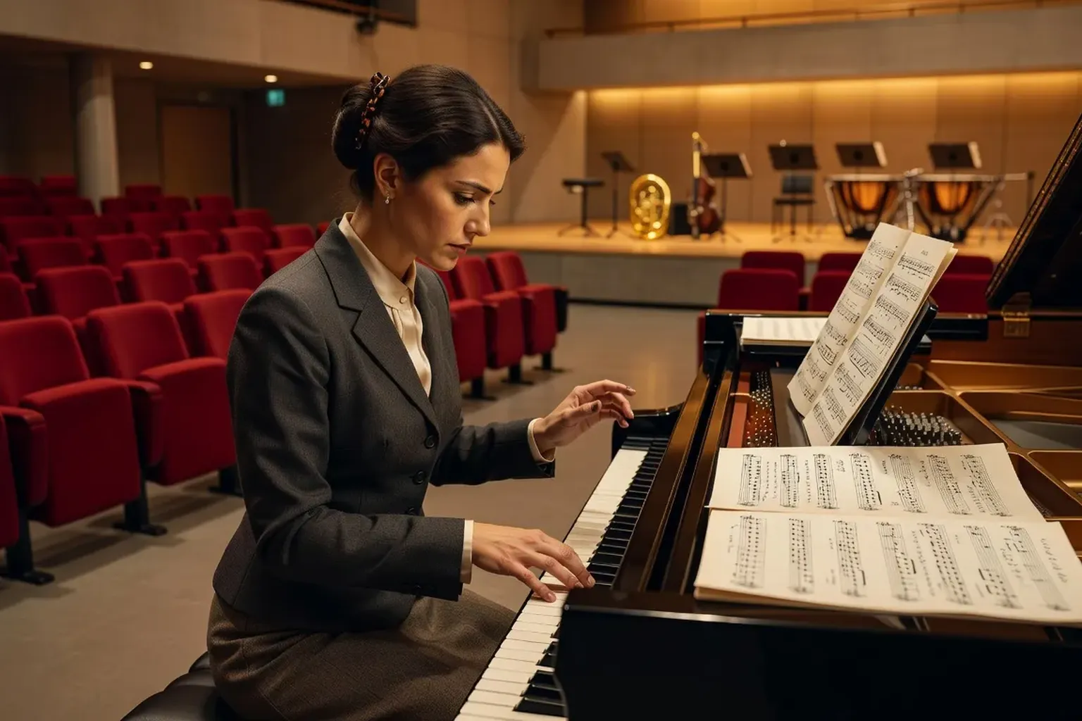 Portrait de Thérèse Brenet, compositrice française