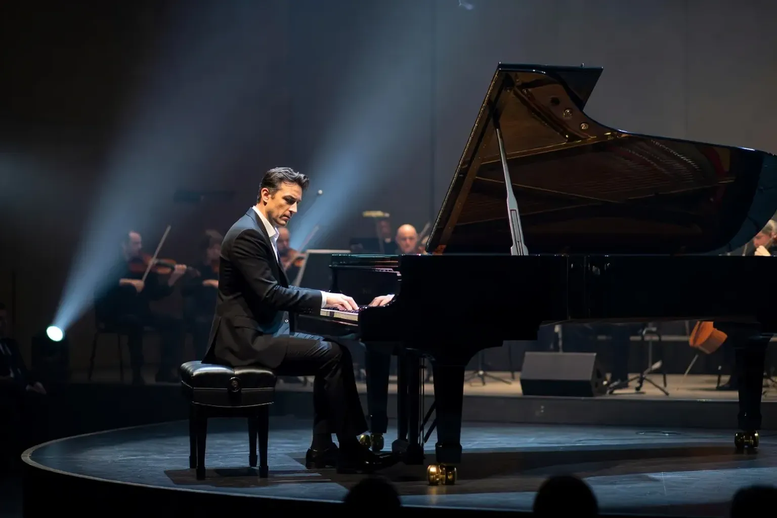 Valentina Lisitsa au piano en concert