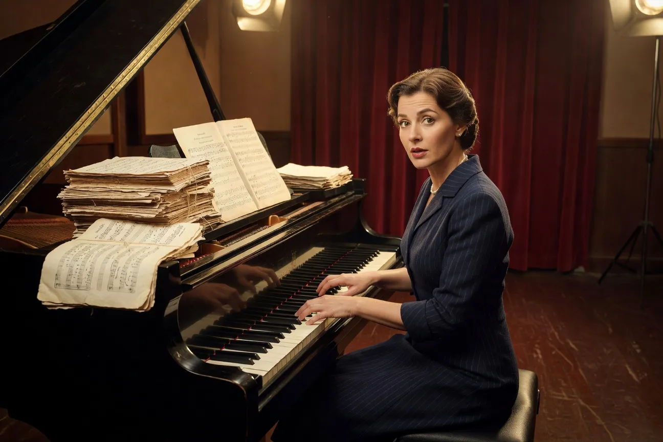 Portrait d'Yvonne Desportes, compositrice française